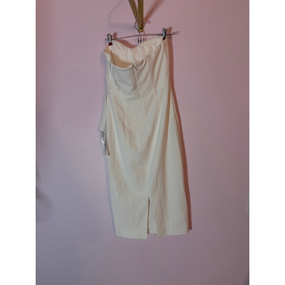 Women's The Reformation White Dress Size M - Picture 4 of 6